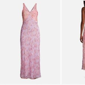 LoveShackFancy Pink and Lavender Dress